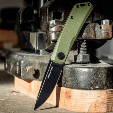 Нож складной Real Steel Luna Lite Green/Blackwash G10, клинок D2, 7см